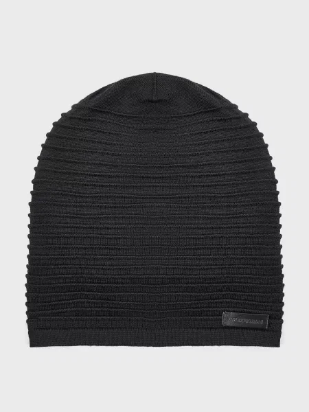 Шапка Emporio Armani чорна