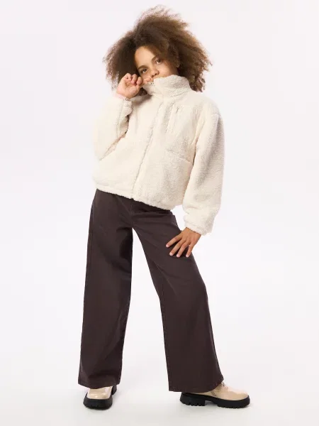 Reserved Джегінси wide leg темно коричневий