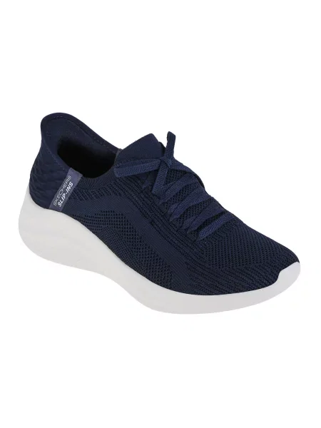 Buty sportowe Sneakersy Skechers Slip-Ins Ultra Flex Brilliant niebieskie