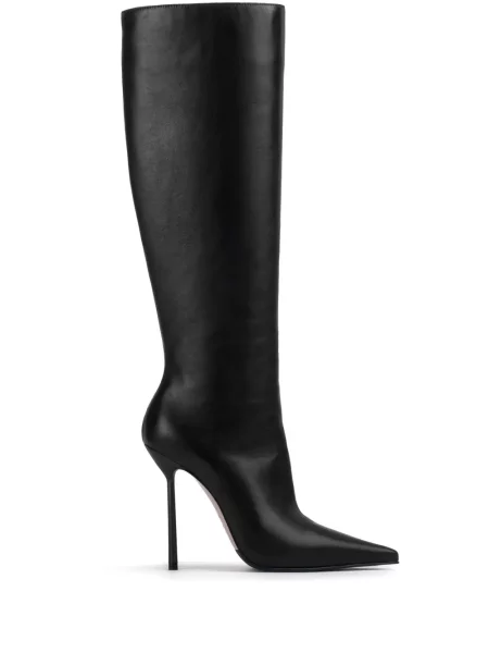 Botine Le Silla din piele negru