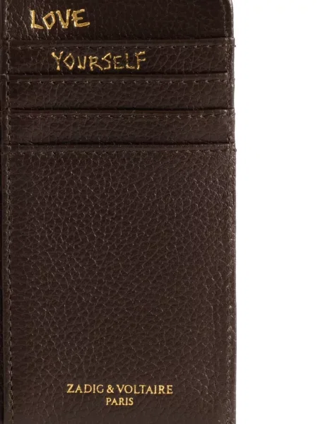 Portofel Zadig&voltaire din piele maro