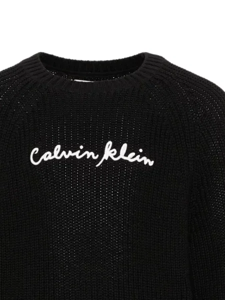 Sweter dziecięcy Calvin Klein czarny