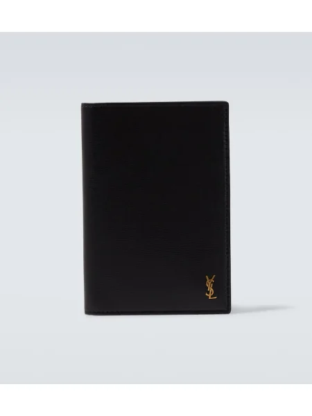 Portofel Saint Laurent din piele negru
