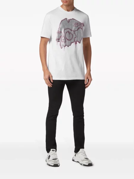 Tričko Philipp Plein bílé