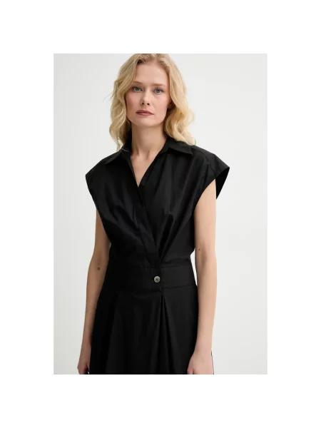 Sukienka midi A.p.c. czarna