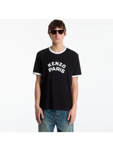 Tricou KENZO Gots Paris Emblem Slim T-Shirt Black M negru