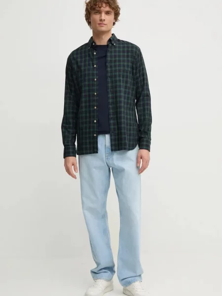 Tommy Hilfiger Koszulka Rekreacyjna blau granatowa