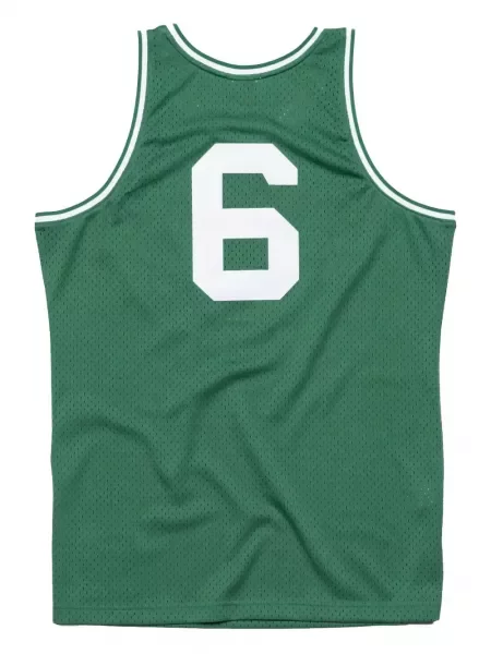 Cămașă Mitchell & Ness din jerseu verde