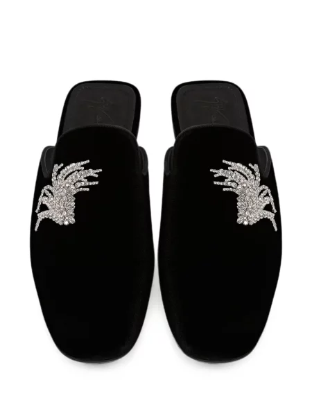 Papuci de casă Giuseppe Zanotti negru