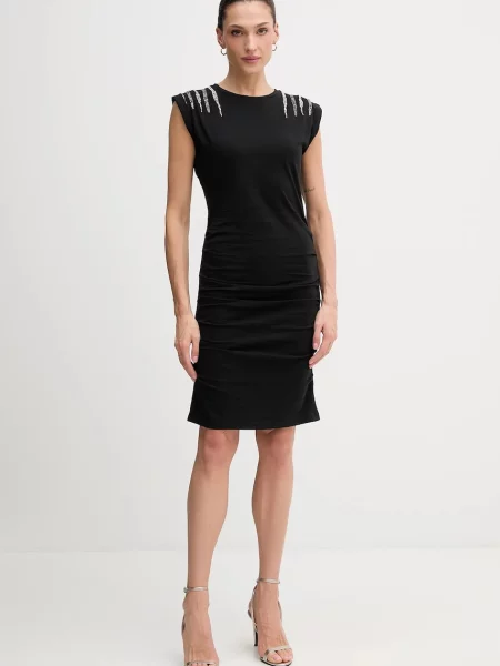 Pepe Jeans sukienka mini dopasowana czarny