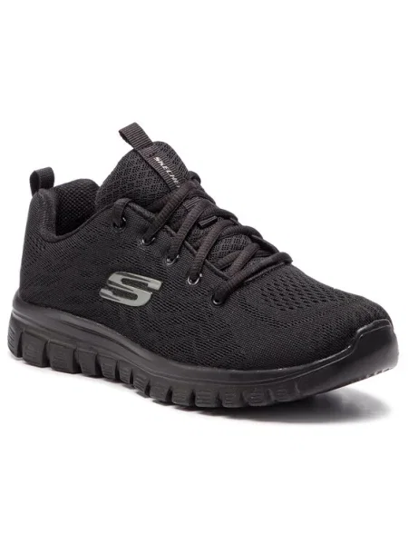 Skechers Обувки Get Connected черен