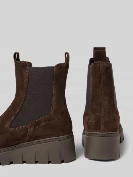 Buty chelsea z naturalnej skóry ze skóry bydlęcej Tamaris