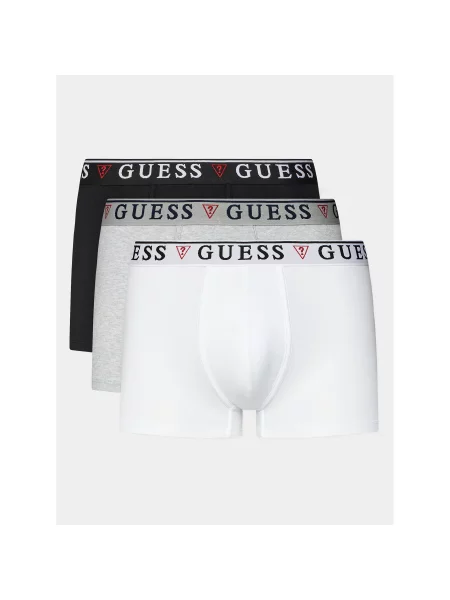 GUESS Boxer trumpikės Brian tamsiai mėlyna / pilka / kraujo balta