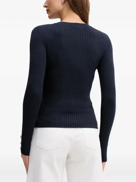 Cardigan Marc Aurel tricotate albastru