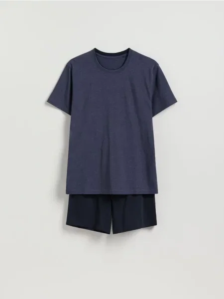 Reserved Pijama din două piese din bleumarin
