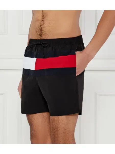 Sport rövidnadrág Tommy Hilfiger Swimwear fekete
