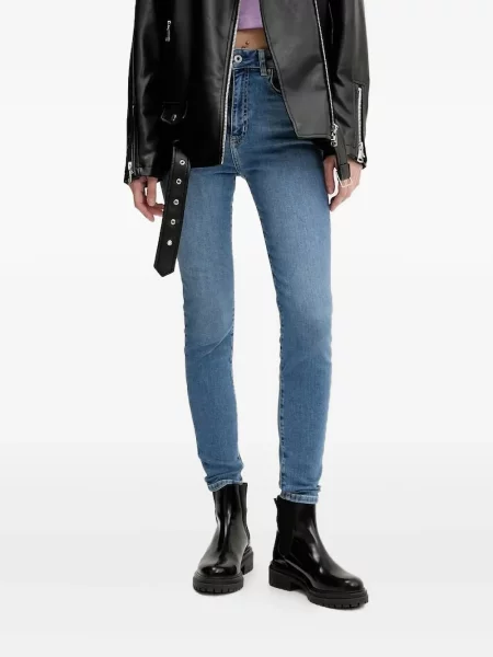Blugi Karl Lagerfeld Jeans albastru