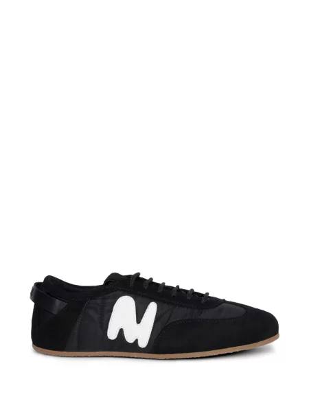 Sneakerși Msgm cu autograf negru