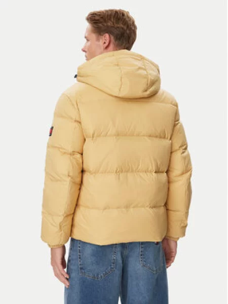 Tommy Jeans Pūkinė striukė Essential  smėlio