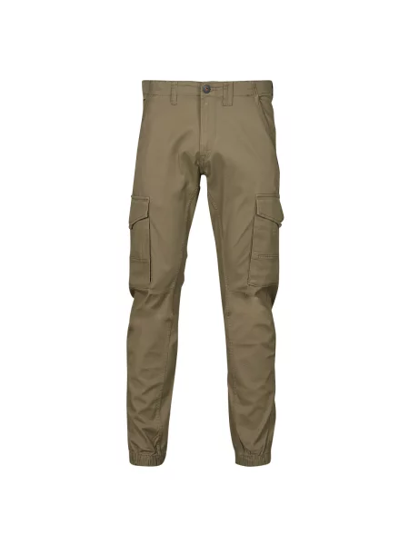 Kalhoty Jack & Jones hnědé