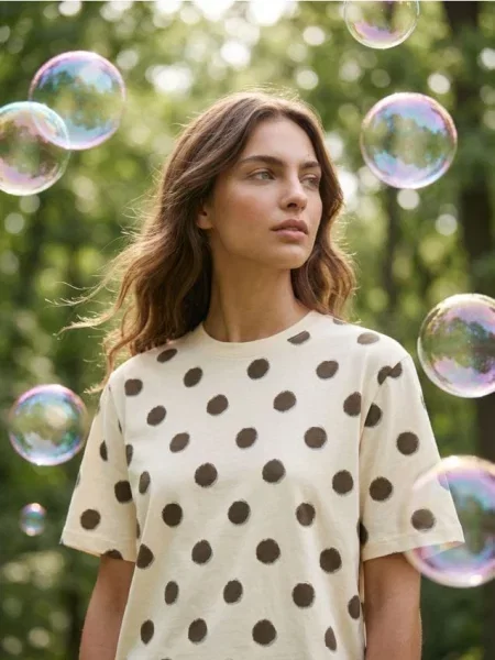 Футболка Sinsay в горошек