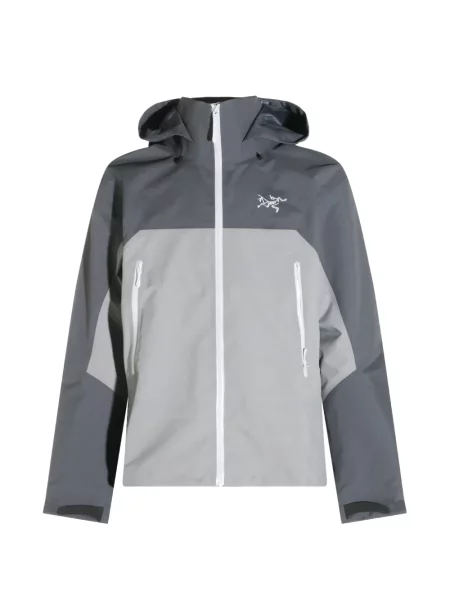 Geacă Arc'teryx cu glugă gri