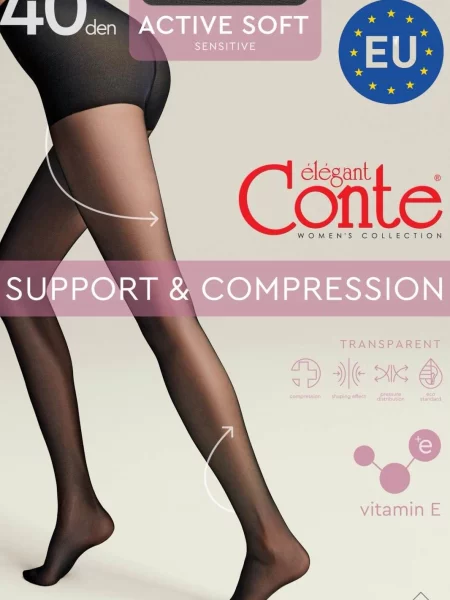 Колготы Conte черные