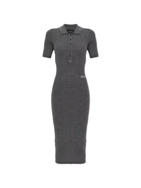 Rochie Dsquared2 tricotate gri