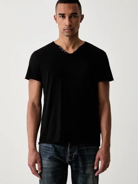 Zadig&Voltaire tricou pentru bărbați din MONASTIR negru