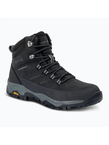Pantofi trekking bărbați REGATTA Blake black negru
