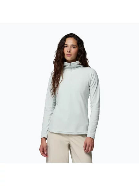 Bluză fleece pentru femei Columbia Glacial IV Zip Tea Light
