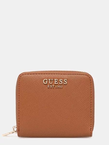 Портмоне Guess LAUREL кафяво