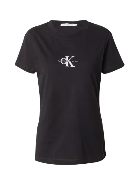 Calvin Klein Jeans Tricou Monologo negru
