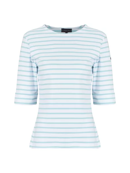 Majica z dolgimi rokavi Armor Lux z dolgimi rokavi modra