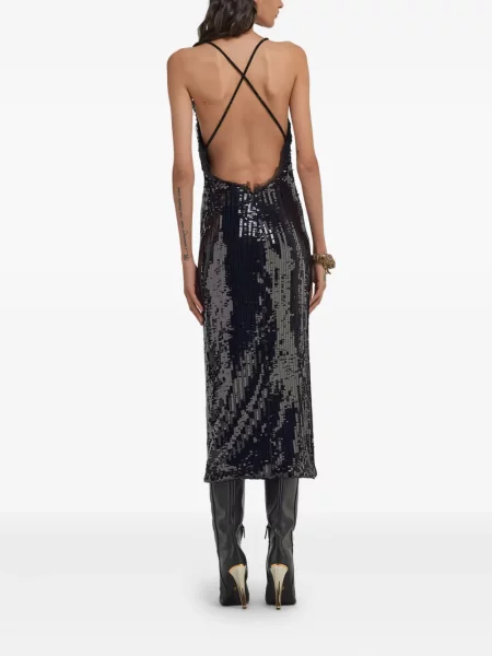 Rochie Roberto Cavalli cu paiete negru