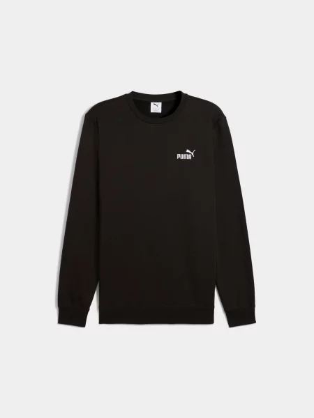 Світшот PUMA Ess Small No. 1 Logo Crew комбінований верх чорний