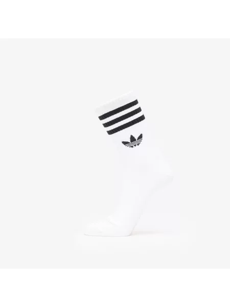 Ριγέ κάλτσες Adidas Originals λευκό