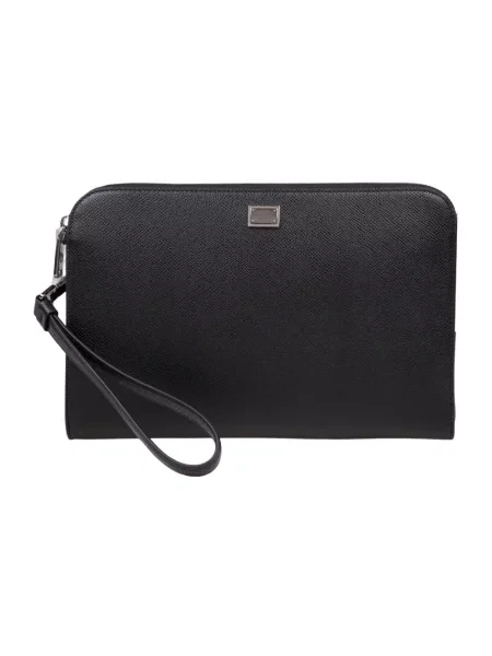 Torba Dolce And Gabbana skórzana czarna