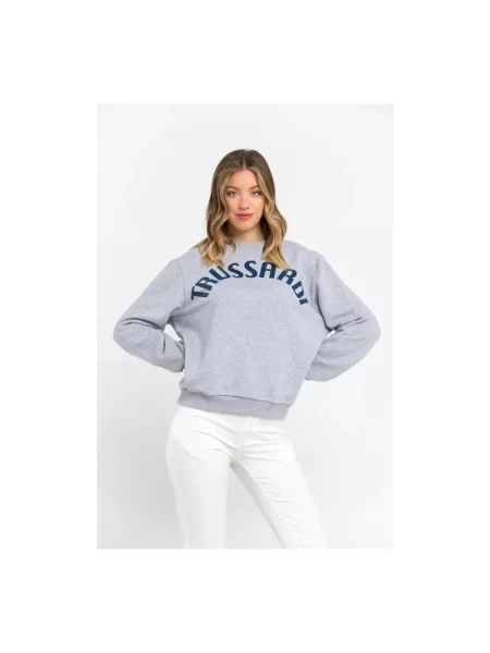 Bluza sportowa Trussardi casual szara