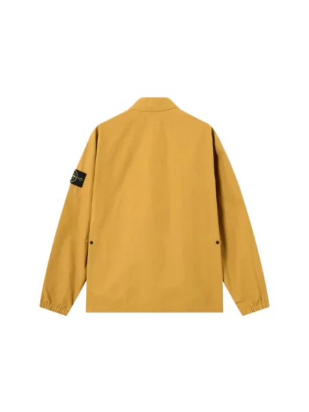 Koszula Stone Island casual z kamieniami żółta