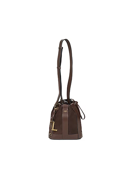 Torbice za na ramo Lancel ELLES DE LANCEL S BUCKET rjava