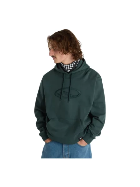 Bluza polarowa Vans polarowa zielona