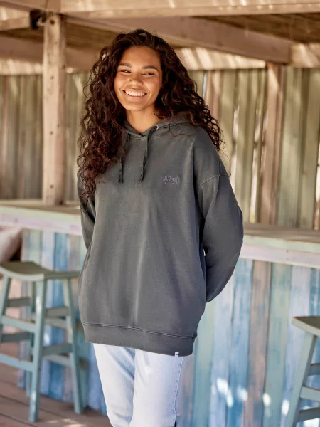 Amber organiczna bluza z kapturem 