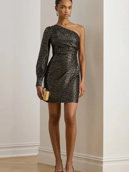 Макси платье Lauren Ralph Lauren черное