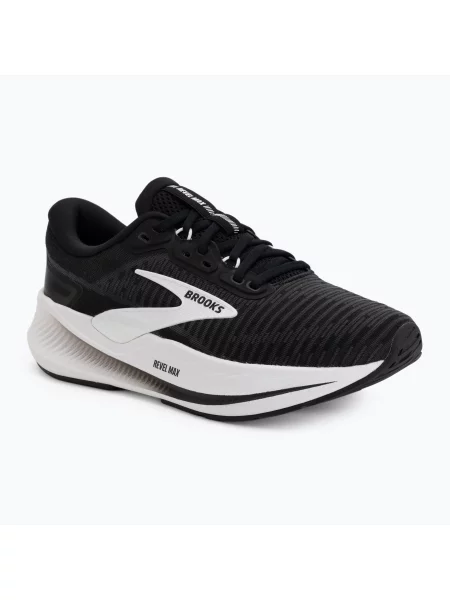 Бігові кросівки Brooks Revel Max black/grey/white білі