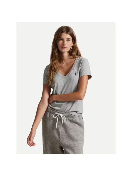 Polo Ralph Lauren Футболка Кольоровий Regular Fit сіра