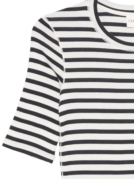 Tricou Closed tricotate alb