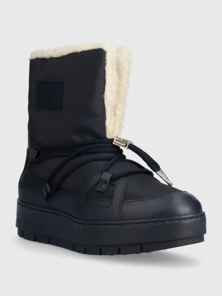 Śniegowce Tommy Hilfiger niebieskie