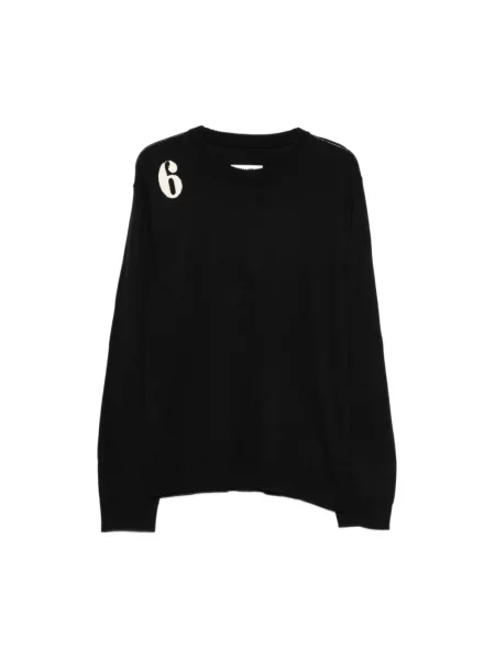 Sweter Mm6 Maison Margiela czarny