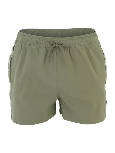 Calvin Klein Swimwear Kratke kopalne hlače svetlo zelena